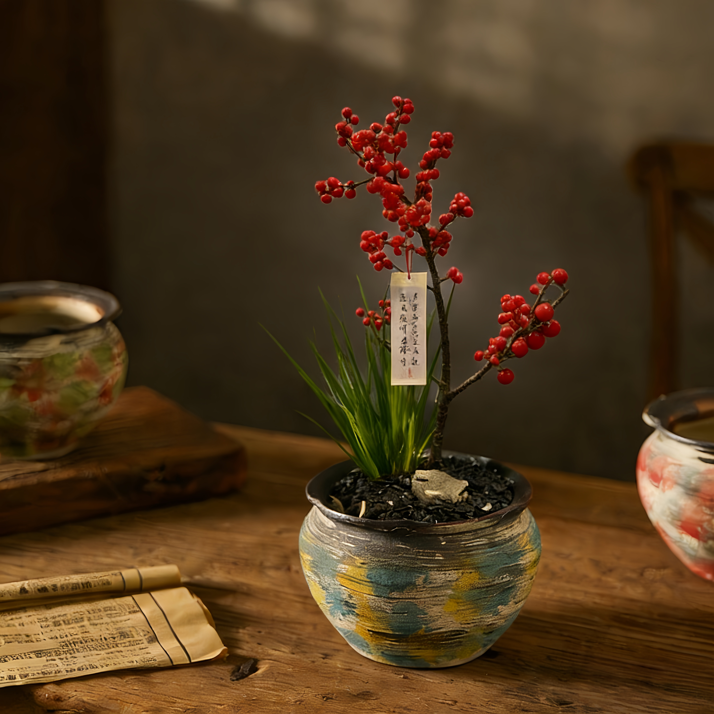 Handcrafted Rustic Ceramic Planter