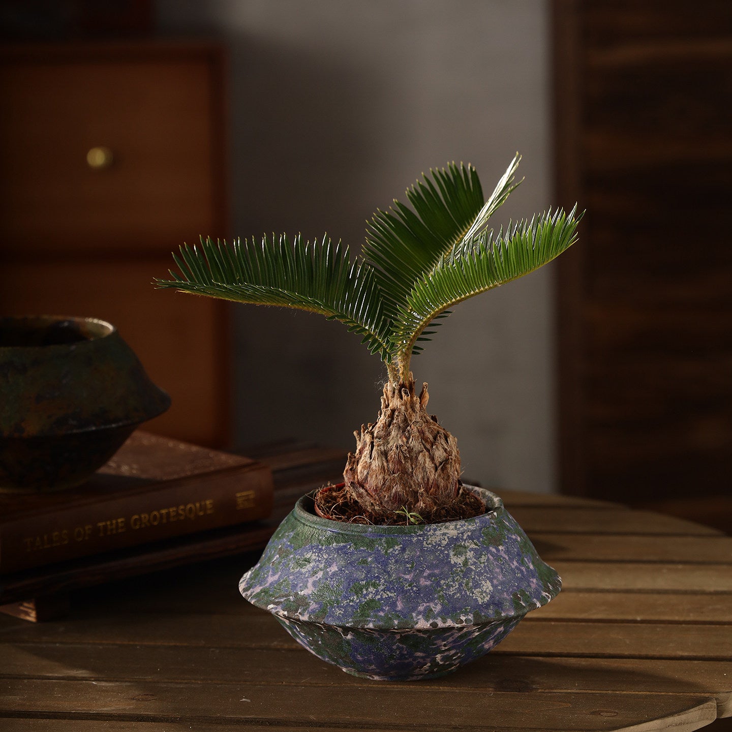 Handmade Wabi-Sabi Ceramic Planter