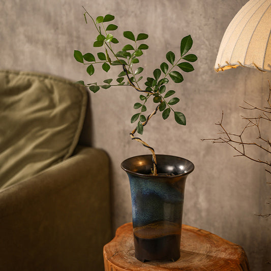Wabi-Sabi Ceramic Planter