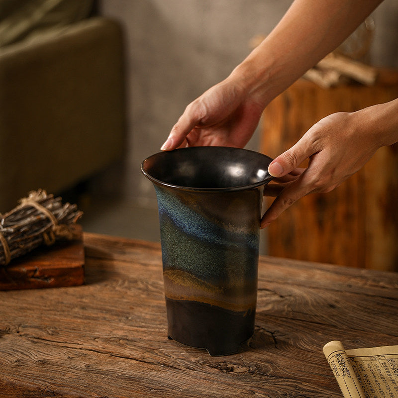 Wabi-Sabi Ceramic Planter