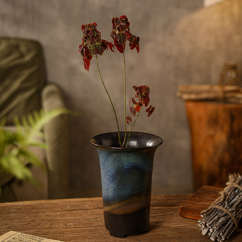 Wabi-Sabi Ceramic Planter