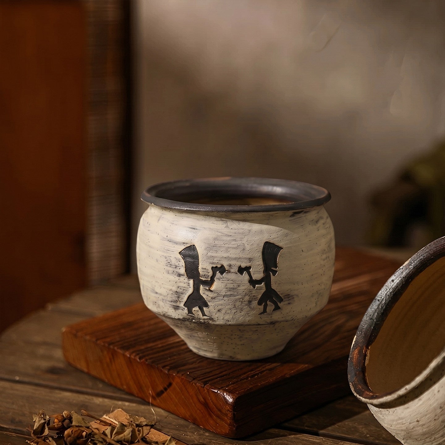 Vintage Handmade Terracotta Planter