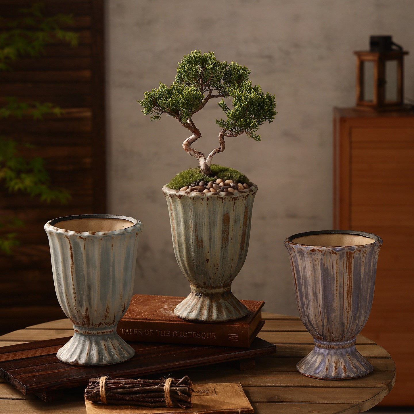 Handcrafted Zen Ceramic Planter