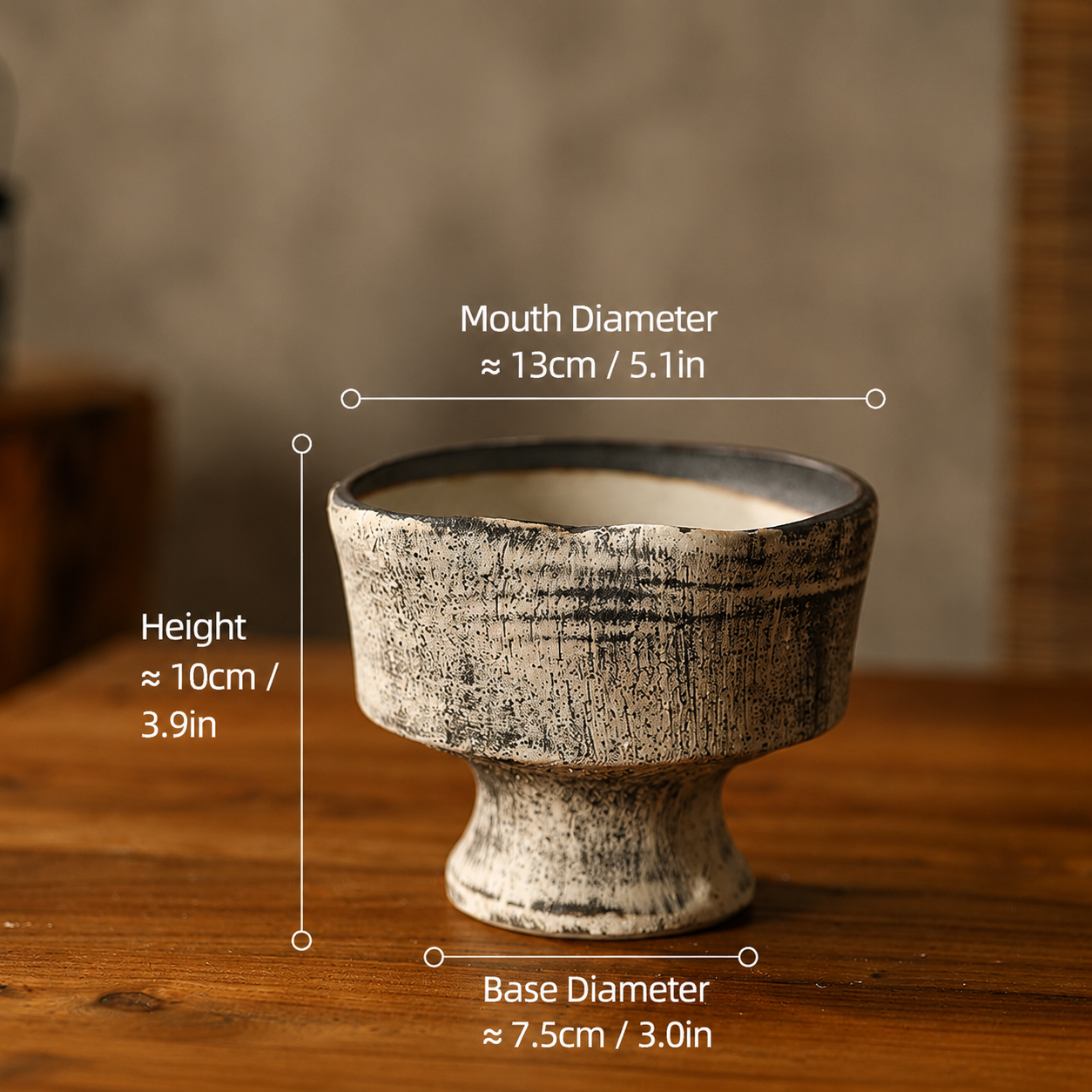 Handmade Rustic Ceramic Planter