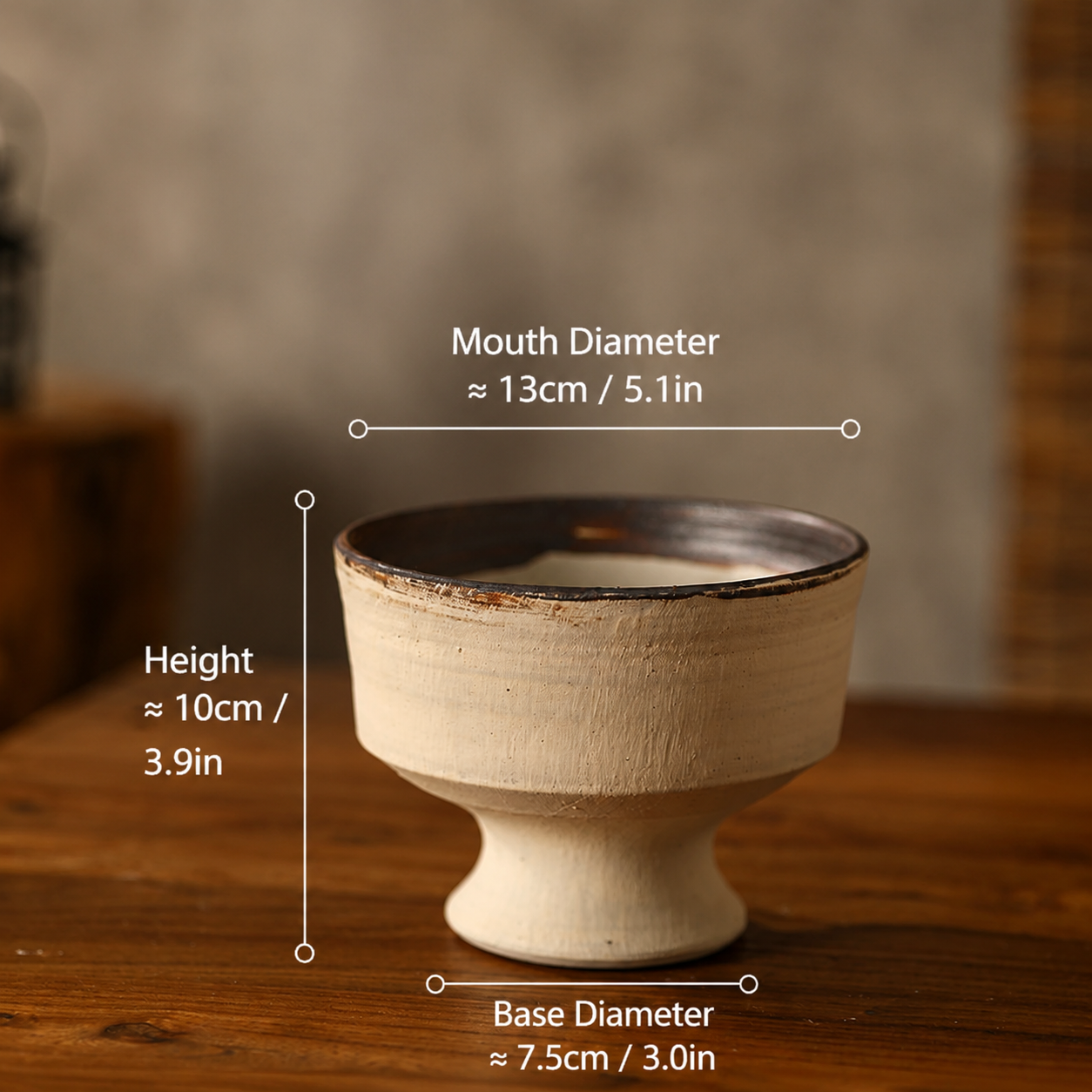 Handmade Rustic Ceramic Planter