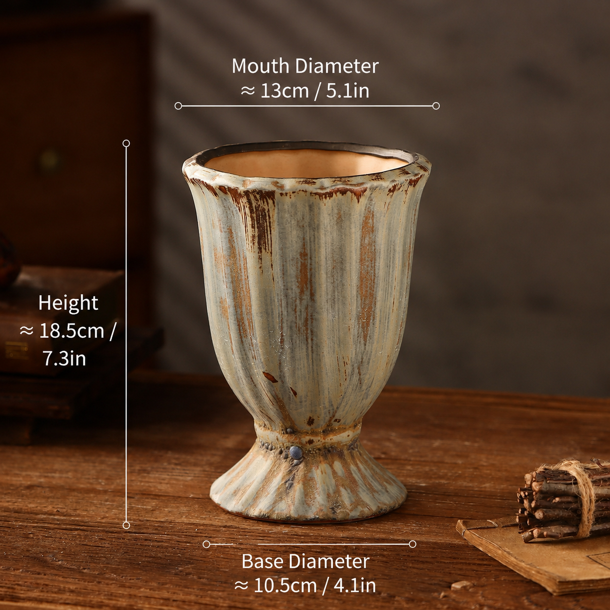 Handcrafted Zen Ceramic Planter