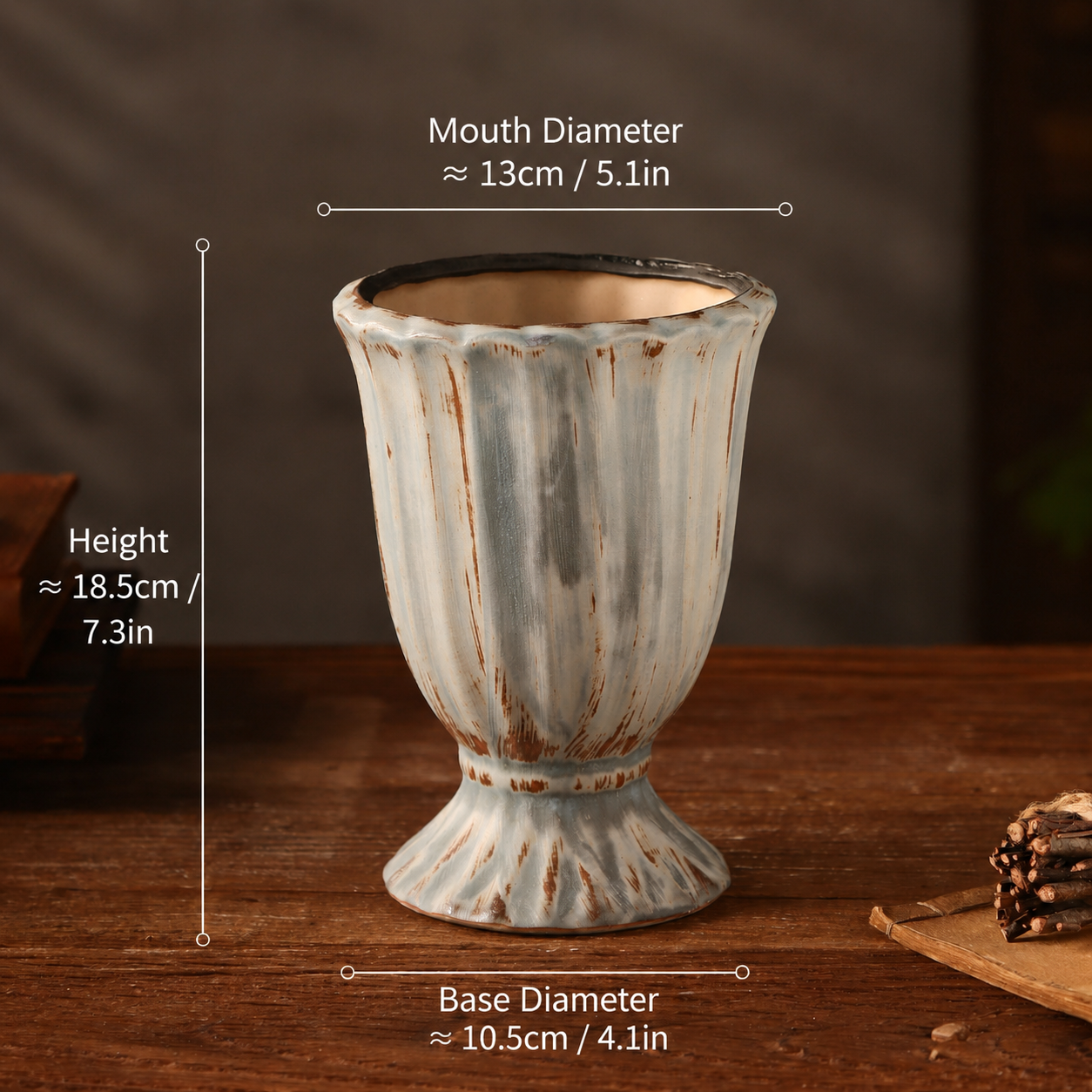 Handcrafted Zen Ceramic Planter