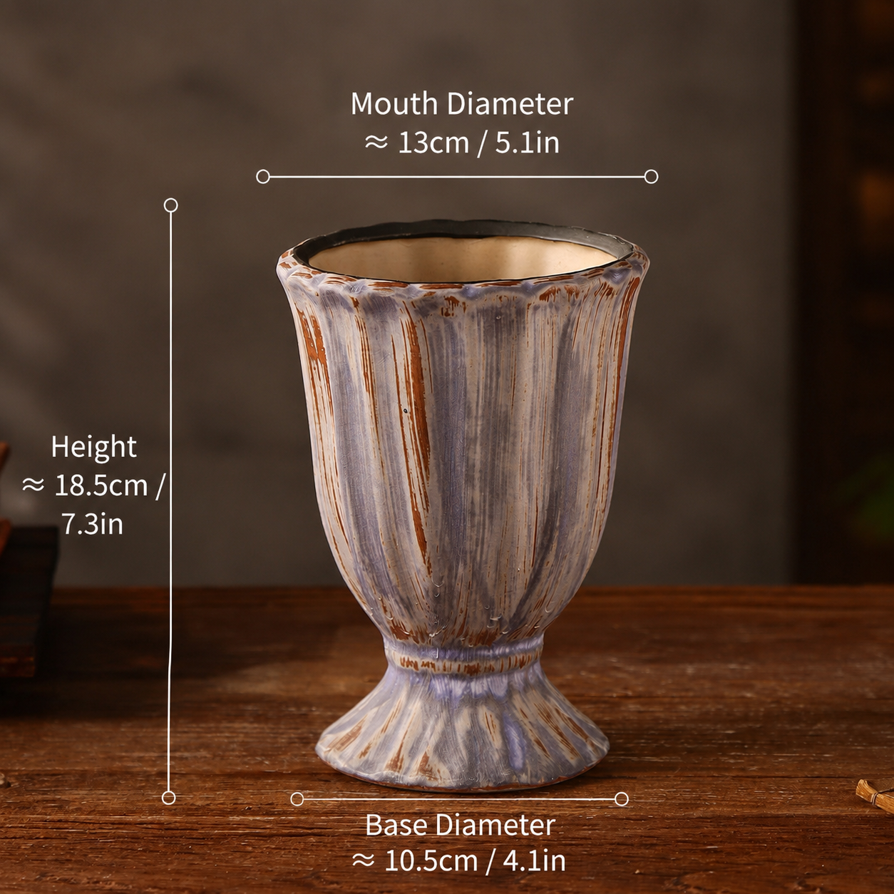 Handcrafted Zen Ceramic Planter